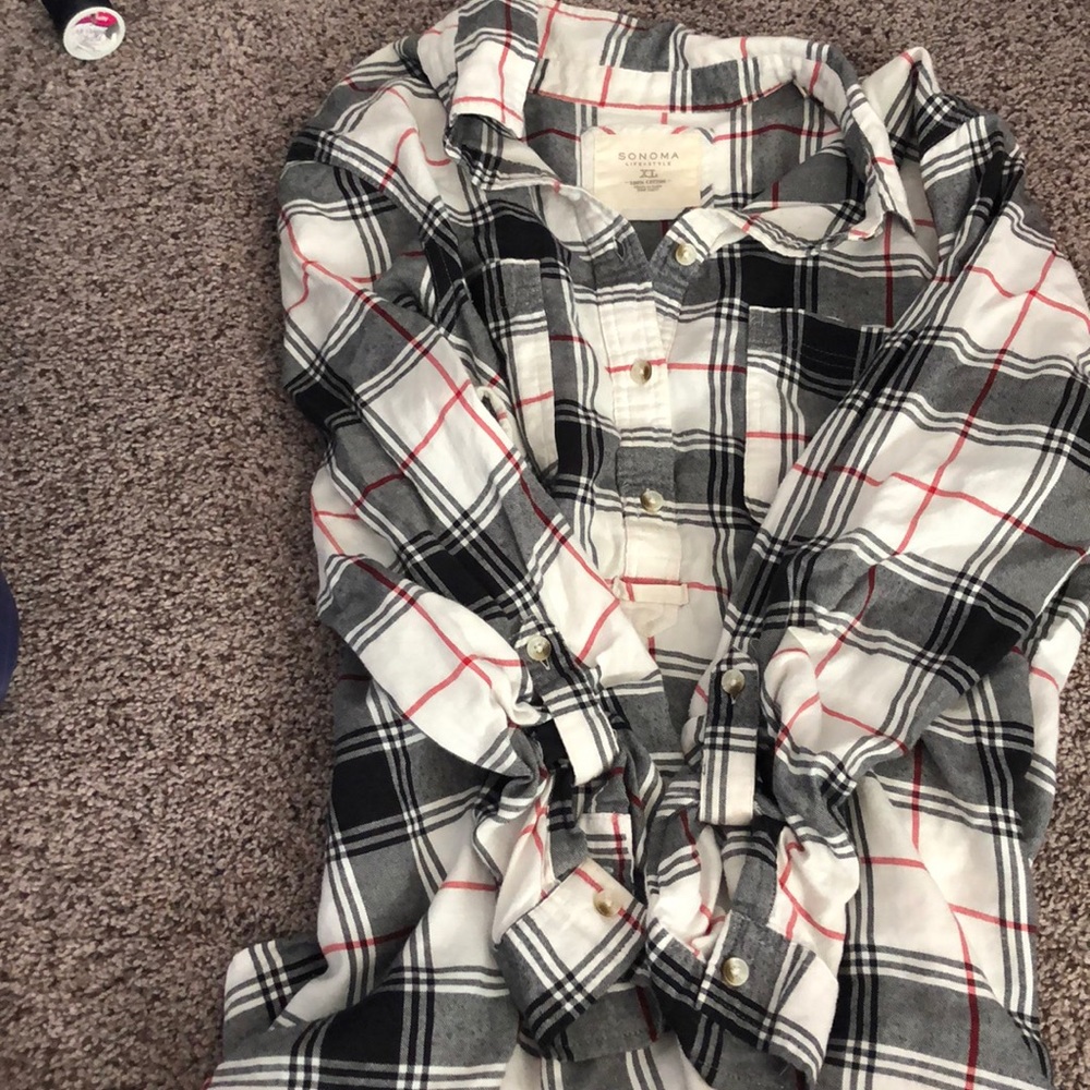 Red and black flannel